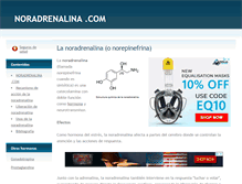 Tablet Screenshot of noradrenalina.com